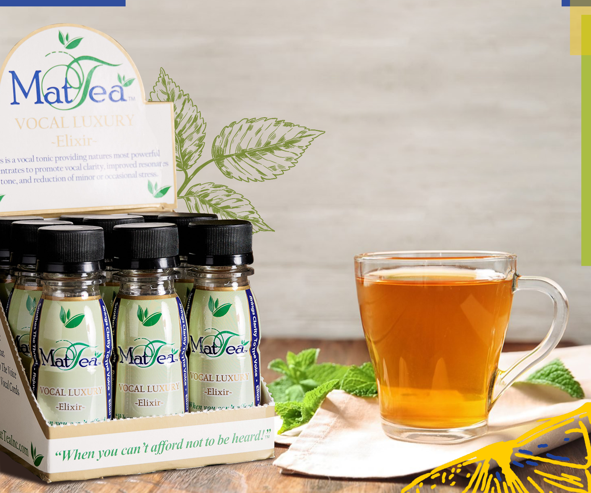 Vocal Luxury is a natural throat tonic